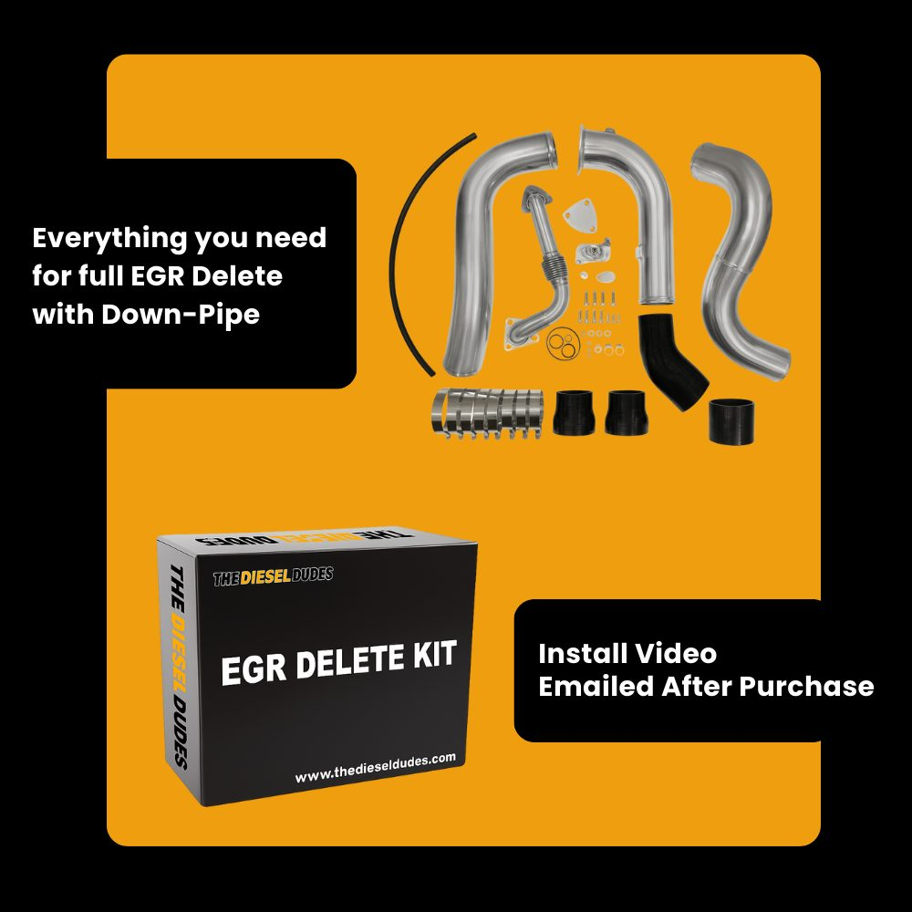 Nissan Titan 5.0 Cummins full delete bundle components and installation kit for 2016-2019 models.