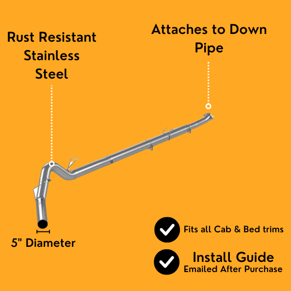 5" Full Exhaust System | Ram 6.7L Cummins 2019-2021