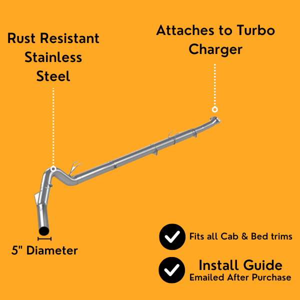 5" Full Exhaust System | Ram 6.7L Cummins 2013-2018