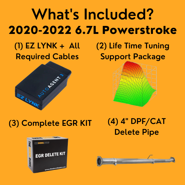 Ford 6.7 Powerstroke Full Delete Bundle | 2020-2022