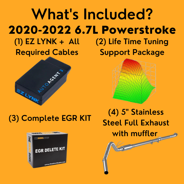 Ford 6.7 Powerstroke Full Delete Bundle | 2020-2022