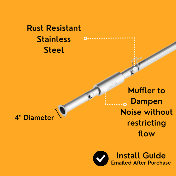 DPF & CAT Delete Pipe | Ford Powerstroke 2011-2016