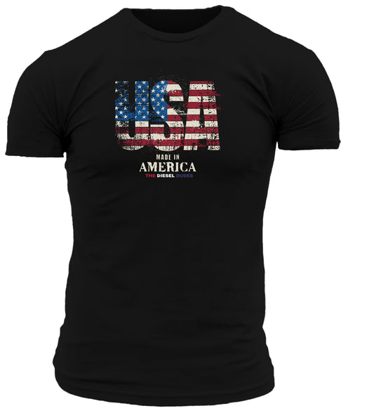 Made In USA Flag T-shirt