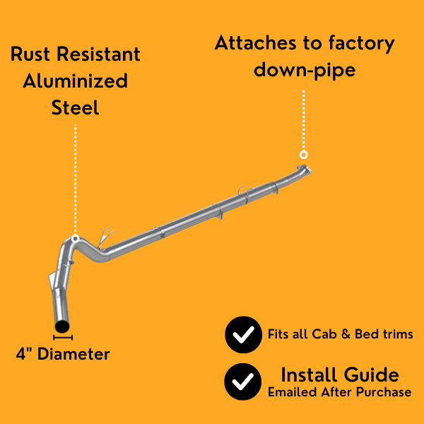 4" Full Exhaust System | Ram 6.7L Cummins 2019-2024