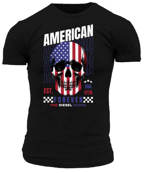 America Skull T-Shirt