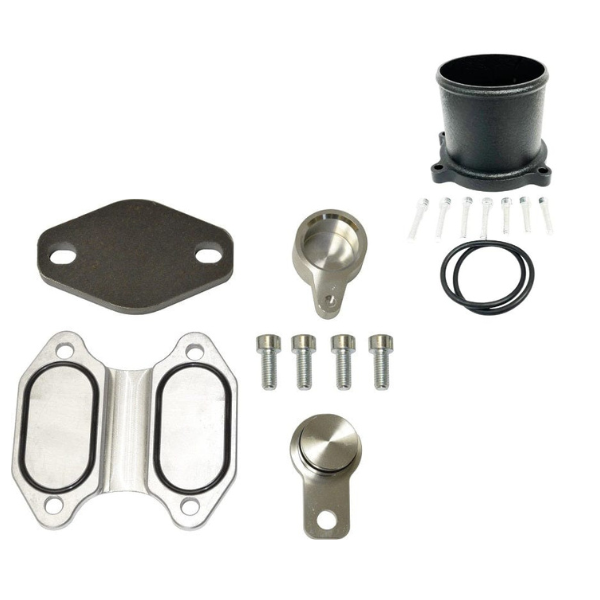 EGR Delete Kit for Dodge Ram 6.7L Cummins diesel engines, compatible 2010-2024 models.