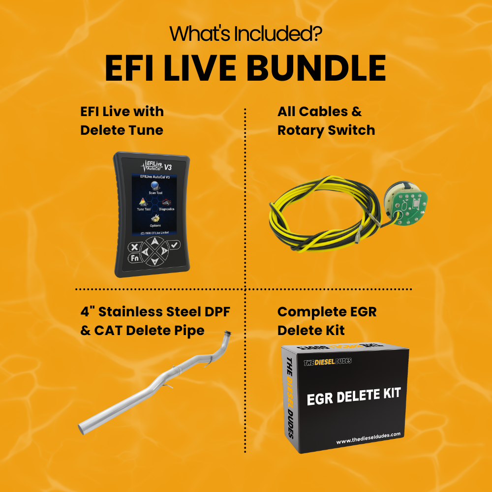 GM/Chevy Duramax 6.6 LML Full Delete Bundle | 2011-2016