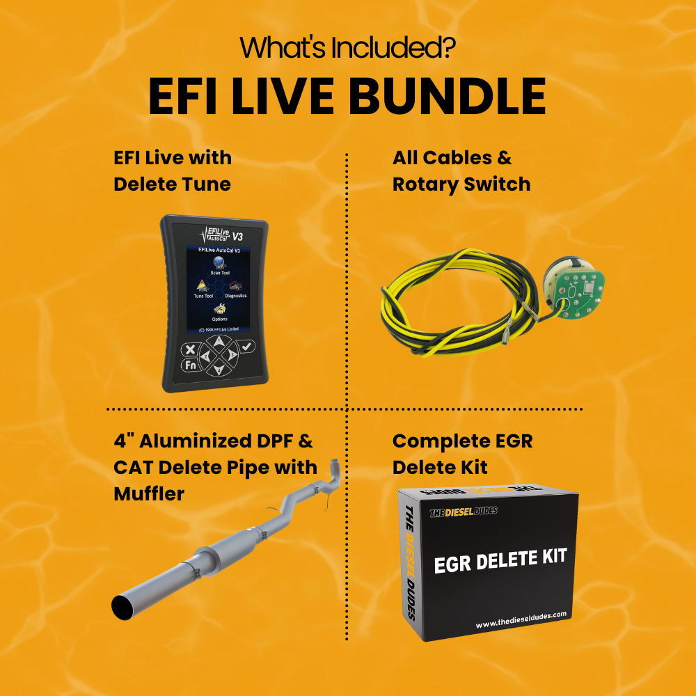 GM/Chevy Duramax 6.6 LML Full Delete Bundle | 2011-2016