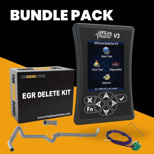 GM/Chevy Duramax 6.6L LLY Full Delete Bundle | 2004-2005