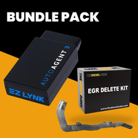 Jeep Grand Cherokee EcoDiesel 3.0 full delete bundle package contents displayed for 2014-2018 models.