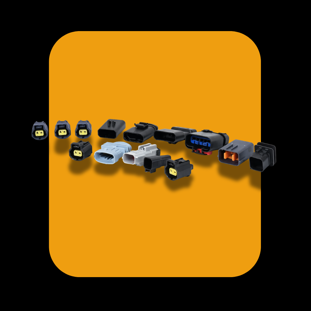 Shibby Engineering tuner harness plug kit connectors for Dodge Cummins 6.7L diesel engines 2007-2024.