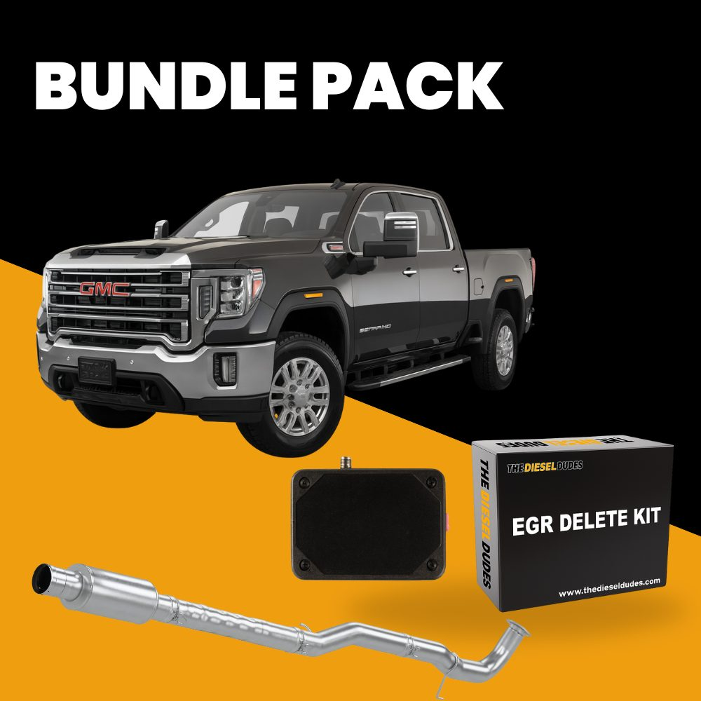 GM Chevy Duramax L5P full delete bundle components kit for 2017-2023 diesel engines.