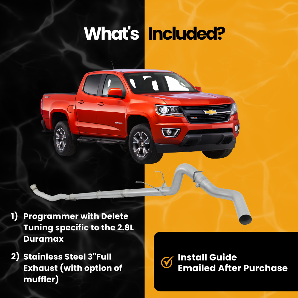GM/Chevy Canyon/Colorado 2.8L Full Delete Bundle | 2016-2022