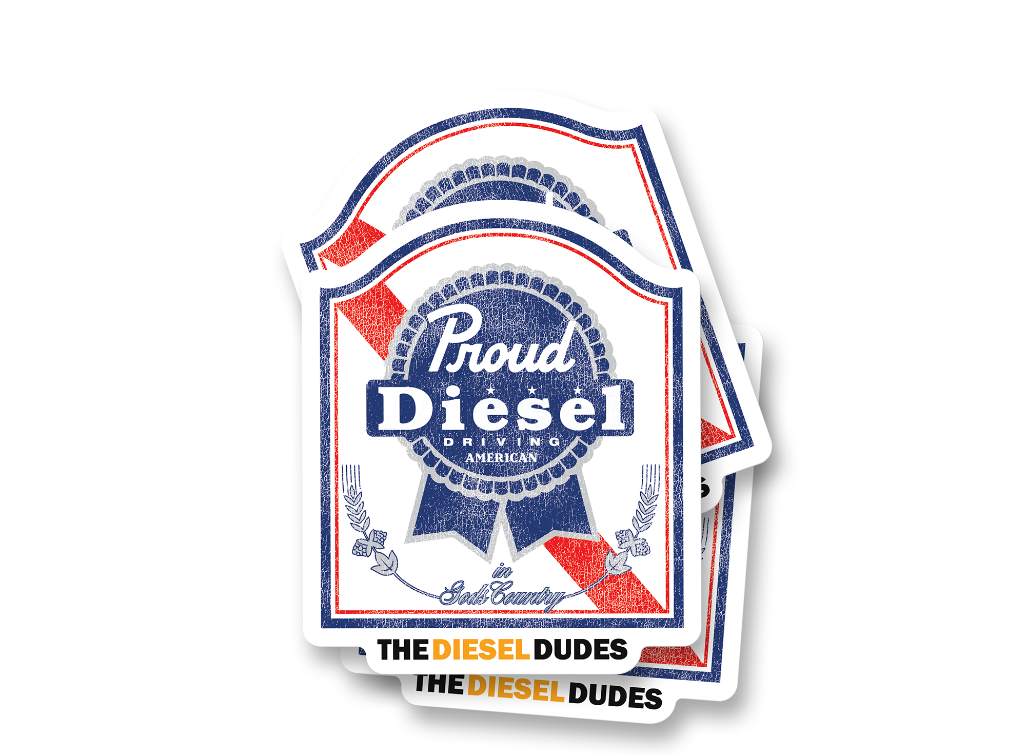 Proud Diesel Sticker – thedieseldudes