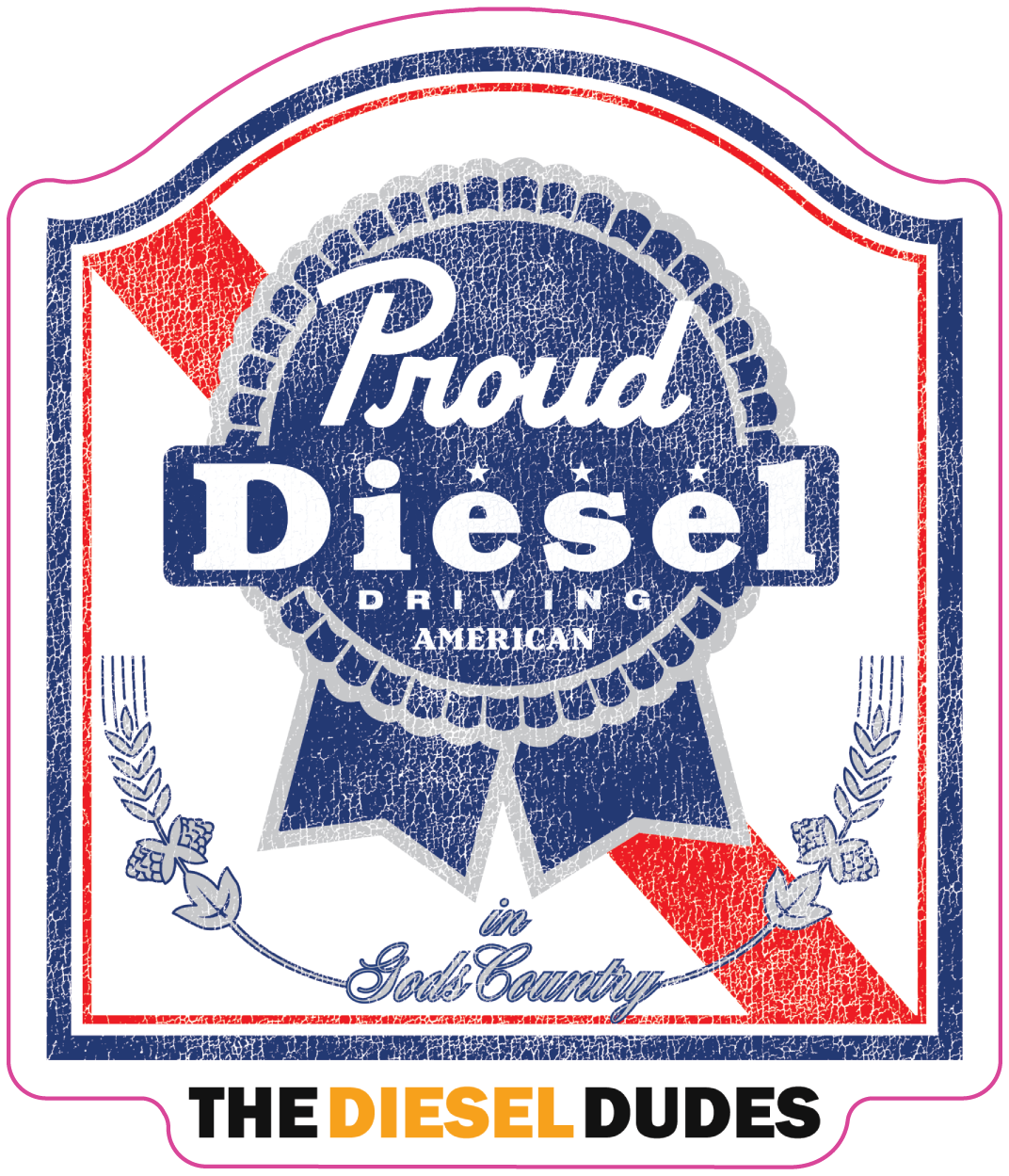 Proud Diesel Sticker – thedieseldudes