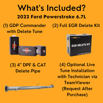 Ford 6.7 Powerstroke Full Delete Bundle | 2023-2024