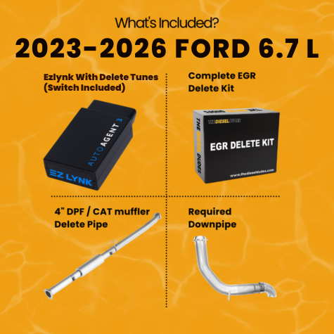 Ford 6.7 Powerstroke Full Delete Bundle | 2023-2026