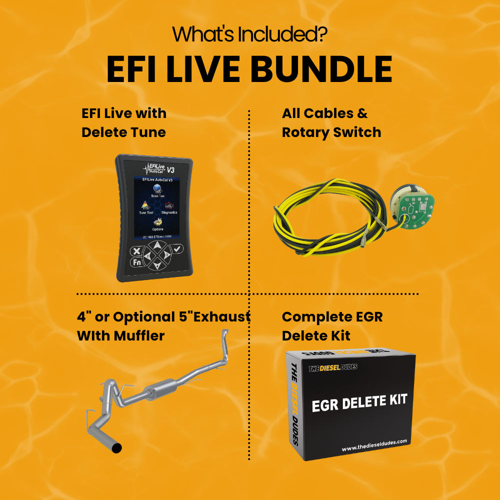 GM/Chevy Duramax 6.6 LMM Full Delete Bundle | 2007.5-2010