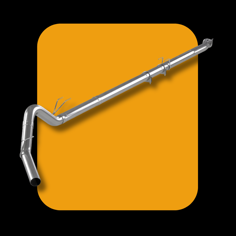 5" exhaust DPF delete pipe for Ford 6.7L Powerstroke diesel engines 2011-2019 models.