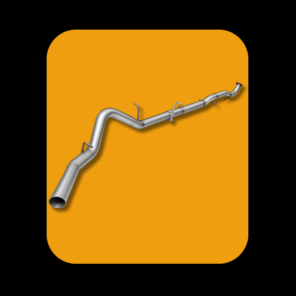 5" Down Pipe-Back Full Exhaust Delete | GM/Chevy 6.6 Duramax 2017-2023