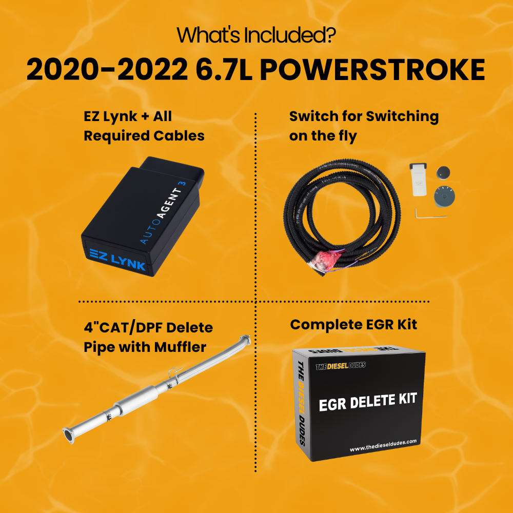 Ford 6.7 Powerstroke Full Delete Bundle | 2020-2022
