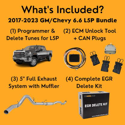 GM/Chevy Duramax 6.6 L5P Full Delete Bundle | 2017-2023