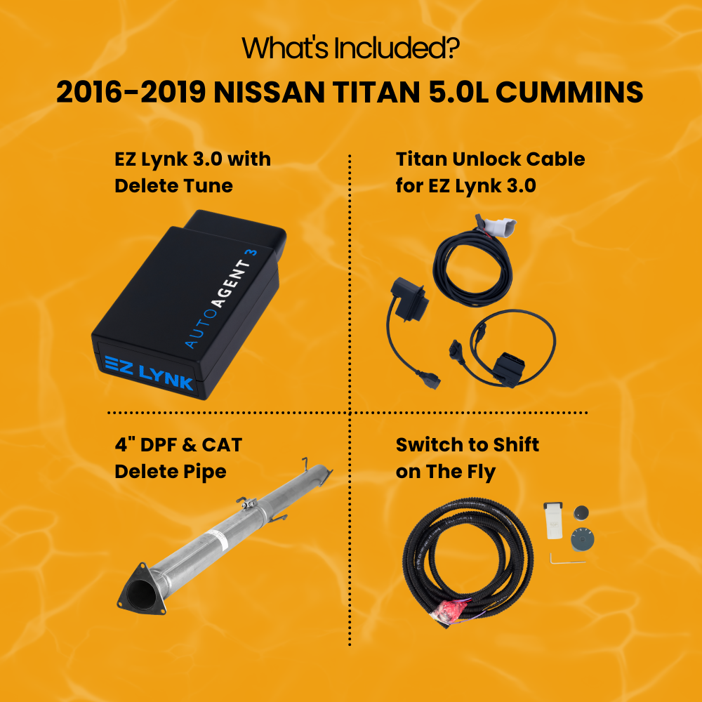 Nissan Titan 5.0 Cummins Full Delete Bundle | 2016-2019