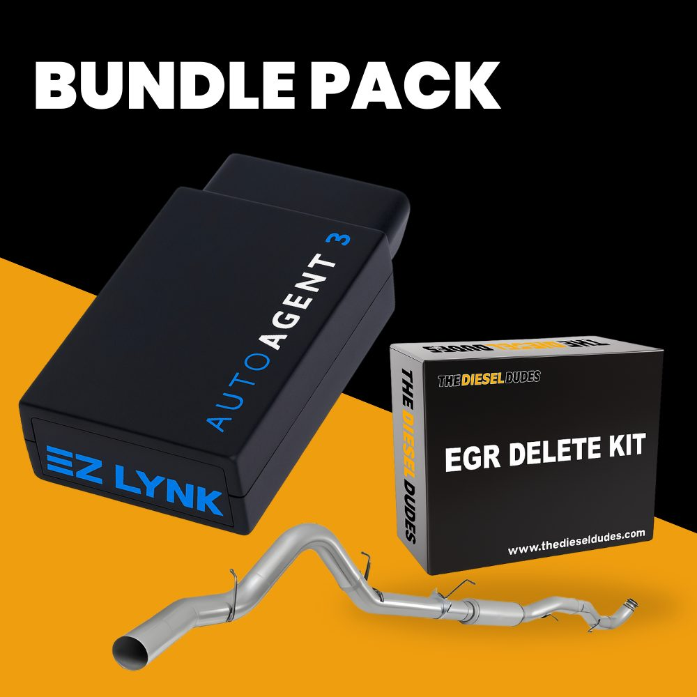 GM Chevy Duramax 6.6L LML full delete bundle components and parts for 2011-2016 diesel trucks.