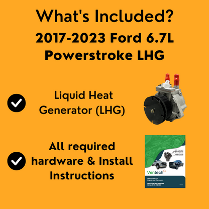 Ford 6.7L Powestroke Liquid Heat Generator | 2017-2023