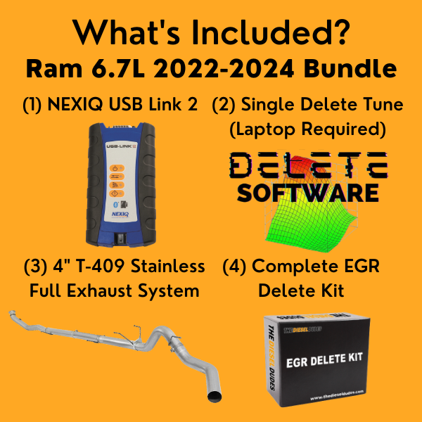 Ram Cummins 6.7 Full Delete Bundle | 2022-2024