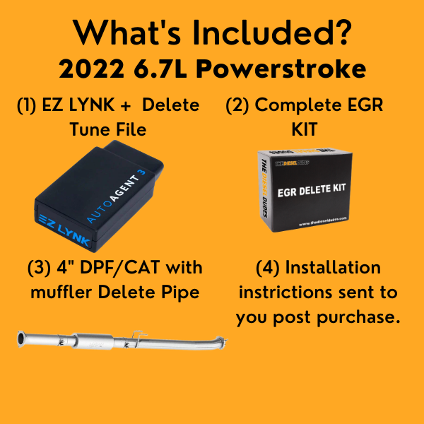 Ford 6.7 Powerstroke Full Delete Bundle | 2022