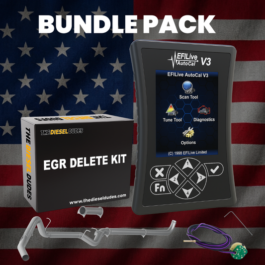 GM/Chevy Duramax 6.6L LLY Full Delete Bundle | 2004-2005