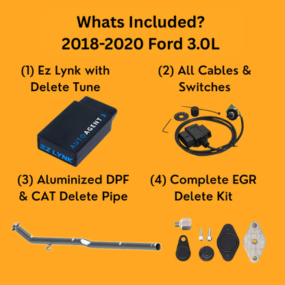 Ford Powerstroke 3.0L Full Delete Bundle | 2018-2020
