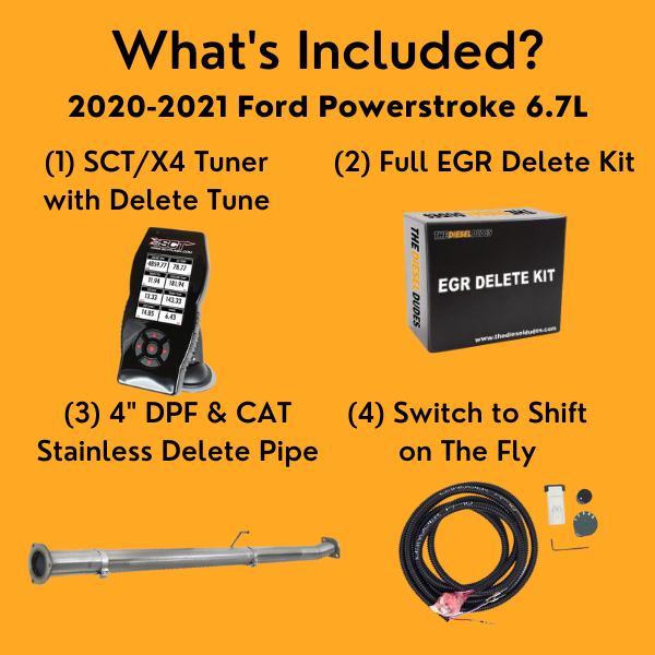 Ford 6.7 Powerstroke Full Delete Bundle | 2020-2021